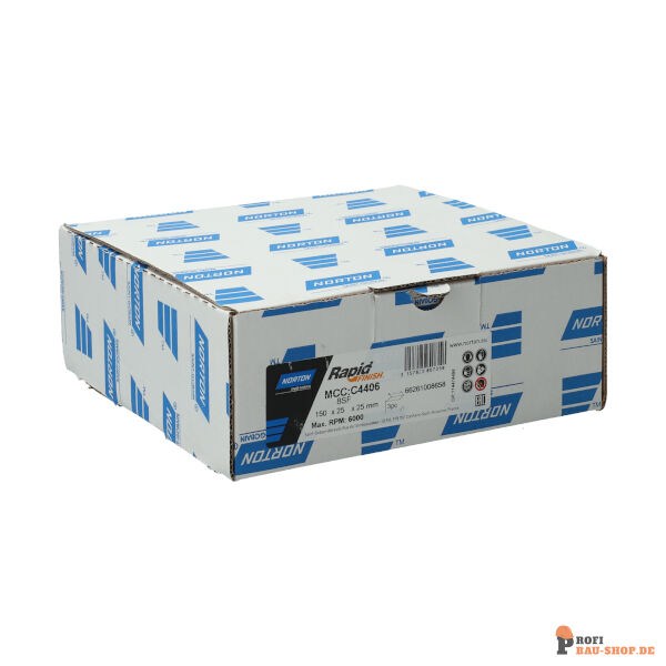 nortonschleifmittel/NORTON_schleifmittel_66261008658 Convolute Wheels Norton Series   4000 152.4x25.40x25.4 Grit FINE_138579